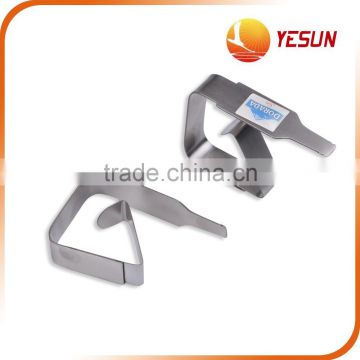 Reasonable & acceptable price stainless steel tablecloth clip