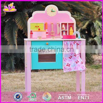2017 New Design Boys Wooden Kitchen Toys Most Popular Girls Wooden Kitchen Toys Top Fashion Wooden Kids Kitchen Toys W10C245 photo-5