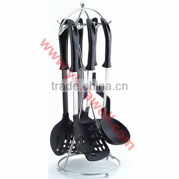 NY-1025 6 pcs pp Handle nylon kitchen utensil set