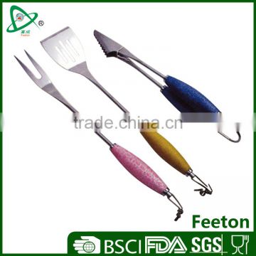 3pc BBQ set with special handle