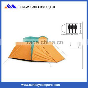 New Arrival Cheap 3-4 Person Waterproof Heavy Duty Tents for Camping photo-3