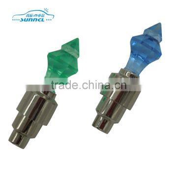 Aluminium Alloy Tire Valve Caps With Lock , Plastic Tire Vale Cap , 4PCS / SET photo-2