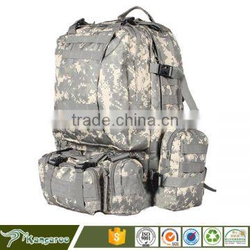 Canvas Camping Camouflage Backpack Bag photo-2