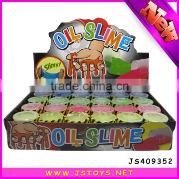 Colorful oil slime crystal slime toy for sale