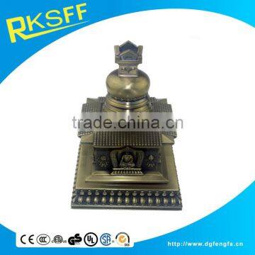 Hot Sale China Ancient Buddhist Decoration Crafts of Metal Bronze Buddha Pagoda photo-2