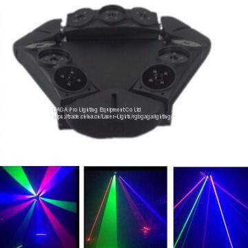 RGB Spider Moving Head Laser Lights Stage Lighting