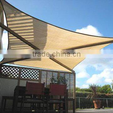 100% Virgin HDPE Material Backyard Square Sun Shade Sail photo-2