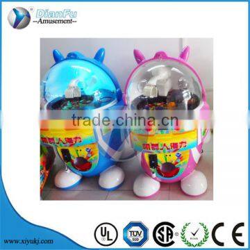 Hot Sale 2016 New Arrived Kids Coin Operated Claw Crane Arcade Game Machine Candy Vending Redamption Game Machine photo-3