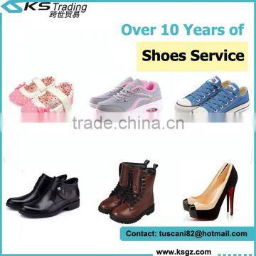 Wholesale fashion woman shoe, man shoe for china shoe factory with service