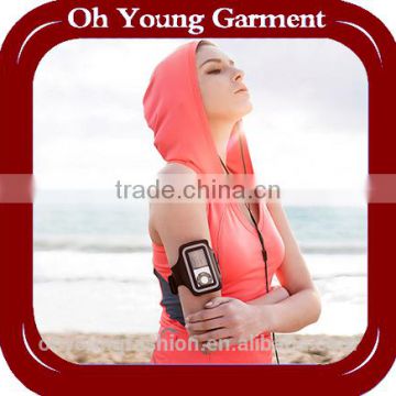 cheap lady's tank top sports sport vest fashion with hood vest wholesale