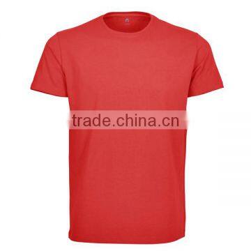 orange color soft cotton pique men's round collar shirts