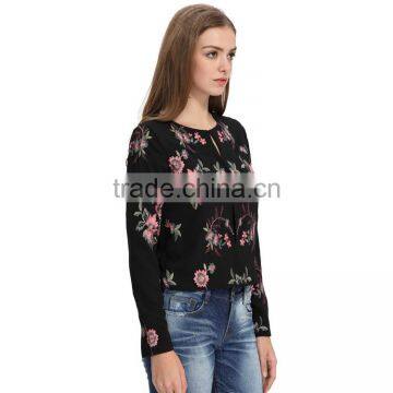 Latest Fashion Women Custom Embroidery Bomber Jackets photo-4