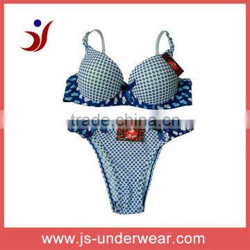 young girl nylon printed underwear sexy g-string