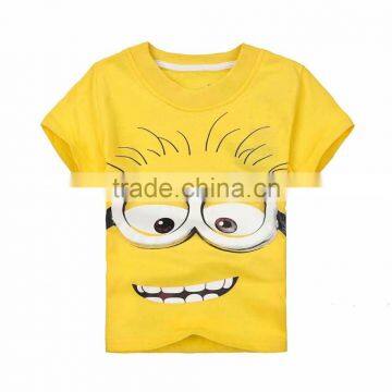 Wholesale cheap baby cartoon tee minimum order 200pcs kids t shirt printing