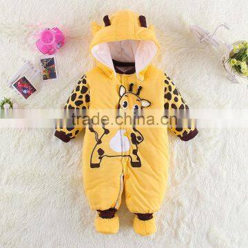 Custom Design Kids Clothes Wholesale Fashion Infant Newborn Jumpsuit Baby Clothes Winter Kid Clothing Baby Animal Romper