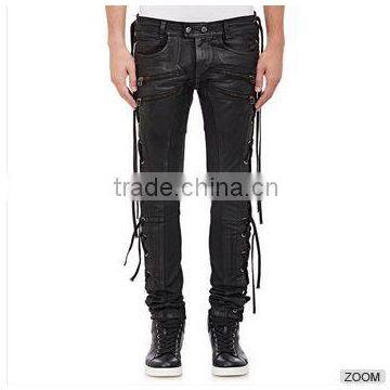 Biker Jeans Fashion Denim Trousers(LOTK124) photo-2