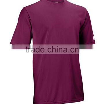 Stretch athletic performance Athletic gym fitness t shirts in bulk custom for men wholesale