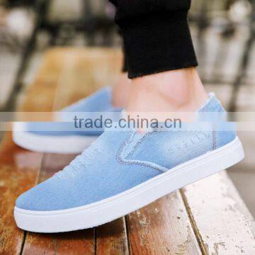 Zm35438a New Fashion Men Canvas Shoes Comfort Slip on Shoes photo-3