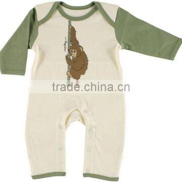 Printed Autumn Wear Long Sleeve Custom Infant Organic Cotton Wholesale Import New Born Baby Clothes photo-4