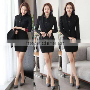 Work Uniforms Elegant Design Lady Office Uniform for Women photo-5