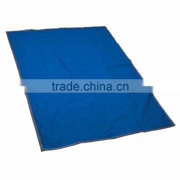 Reversible Fleece/Nylon Blanket With Carry Case - Measures 70" x 50", Nylon Bag With Zippered Closure and Comes With Your Logo photo-2