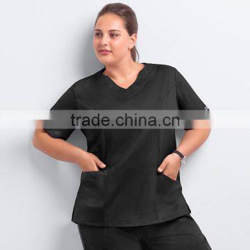 New Style Plus Size Hospital Medical Nurse Uniform Design Scrub Suit Set photo-3