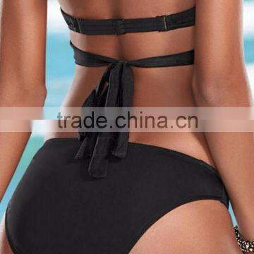 Two Pieces Bikinis Woman Push up Bra Swimwear 2017 photo-6