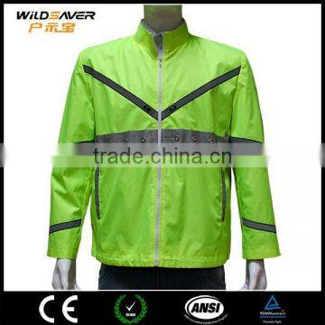 Customize Logo Hi Vis Long Sleeve Cycling Jersey/apparel Men's Cycling Clothes photo-6