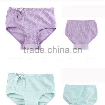 Hot 95%cotton 5%spandex Little Transparent Lovely Teen Girl Underwear photo-3