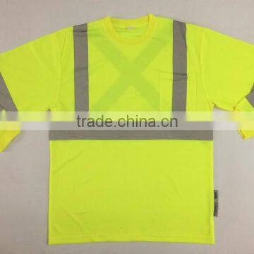 Polyester Micro Mesh Long Sleeve Chest Pocket Wicking Protective T-shirt photo-5