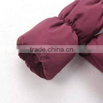 Korea Bat Sleeve Short Bread Soft Down Cotton Padded Woman Clothes Loose Women Winter photo-6