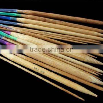 Top Quality Multi-color Plastic Tube Smooth Nature Circular Bamboo Knitting Needles photo-4