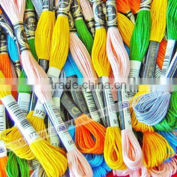 100% Similar DMC 447 Cotton Thread Embroidery Floss Cross Stitch photo-2