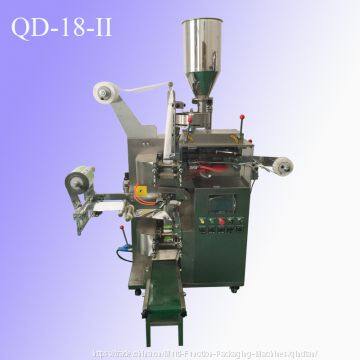 Full automatic filter tea bag with string and tag enveloped packing machine