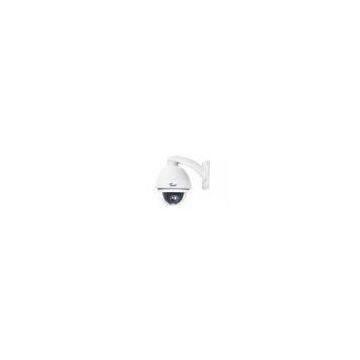 Outdoor Mini High Speed Dome CCTV PTZ Camera With10x Digital Zoom, OSD Menu, RS485 Control