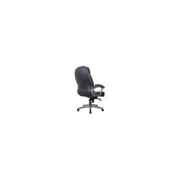 High Back PU Leather With Silver Handle Office Chair photo-3