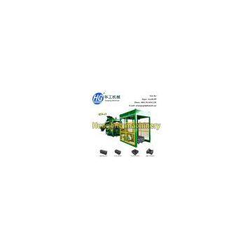QT4-15 Automatic Concrete block making machine, cement hollow block making machine, fly ash block making machine