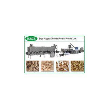 fully automatic stainless steel Extruded soy chunk machinery
