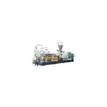 Strand cutting parrall twin screw PET granulating machine by pulls strap ways