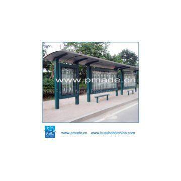 Prefabricated bus shelter design