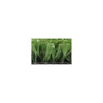 Football / Soccer / Tennis Court Synthetic Grass For Courtyard 7mm Dtex6700