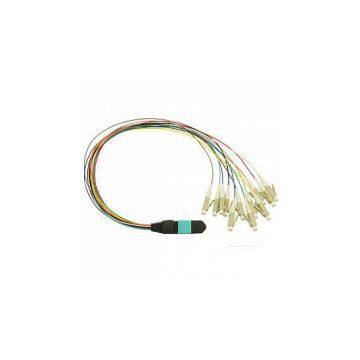 12f MTP/MPO-LC 10Gb OM3 0.9mm Fan-out Patch Cable