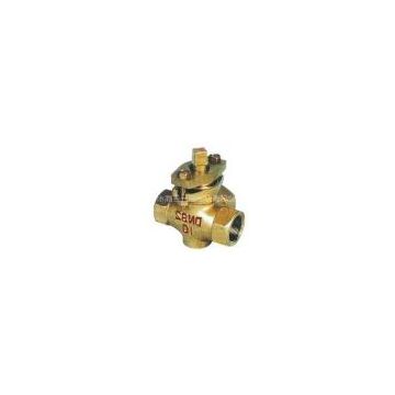 T-cock interal screw copper plug valve-X14W-1.0T