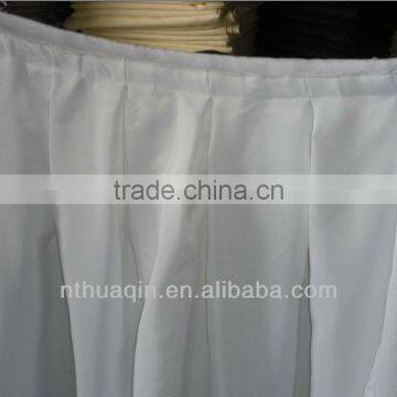 decorative table skirts wedding box pleat table skirts round table skirting