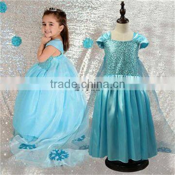 Wholesale Girls Party Dress Frozen Girl Dress Fashion Dress for Children photo-2