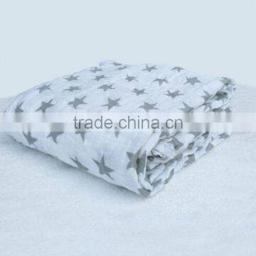 Soft Comfortable Newborn Gauze Cotton Warm Infant Baby Swaddle Muslin Blanket
