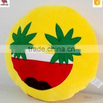 32cm Emoji Smiley Emoticon Yellow Round Cushion Pillow Stuffed Plush Soft Toy photo-3