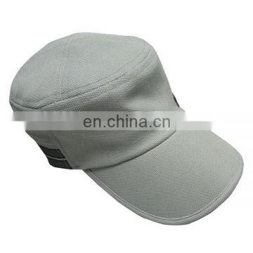 JEYA eco-friendly and high quality black military peaked cap