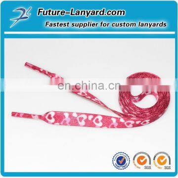 Colorful printing shoelaces for sale