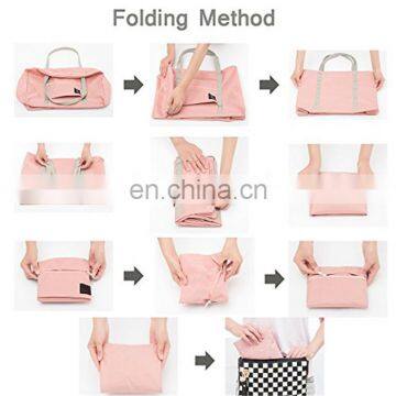 Travel Lightweight Waterproof Foldable Storage Carry Luggage Duffle Tote Bag